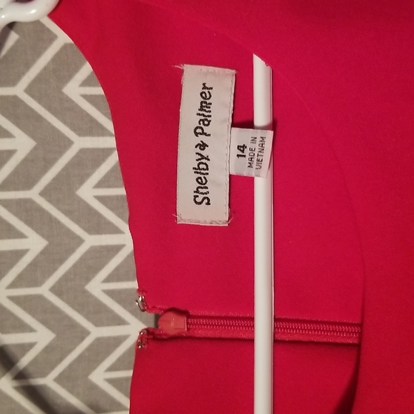 Shelby & Palmer Red Minidress - Picture 4 of 4